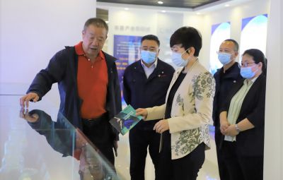 市委常委、宣傳部部長韋青到寶泰隆走訪調(diào)研
